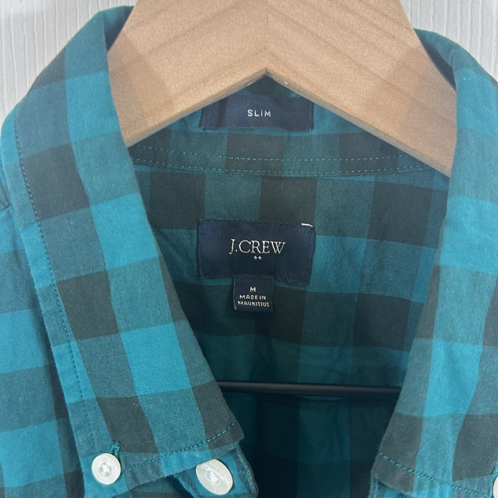 J. CREW Men’s Slim Buttoned Down Shirt - Picture 3 of 7